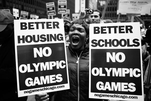 Chicago residents are overwhelmingly opposed to the use of tax revenues for the 2016 Games