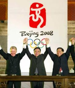 China prepares to host the 2008 Olympics