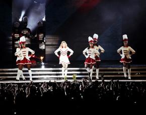 Madonna performs in Israel