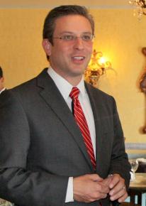 Puerto Rico's governor-elect Alejandro García Padilla